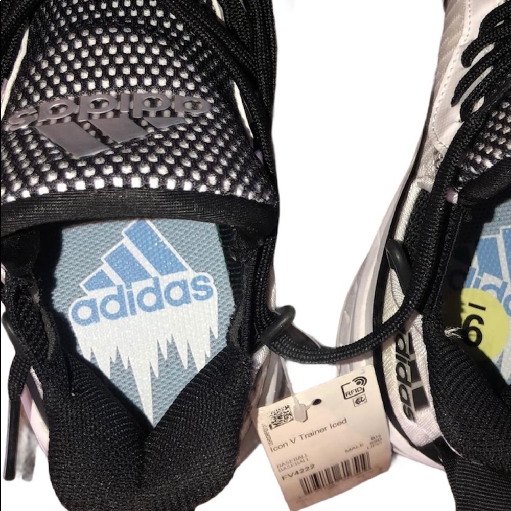 Adidas Icon V Trainer Iced Baseball shoe SZ 9 - Picture 9 of 13